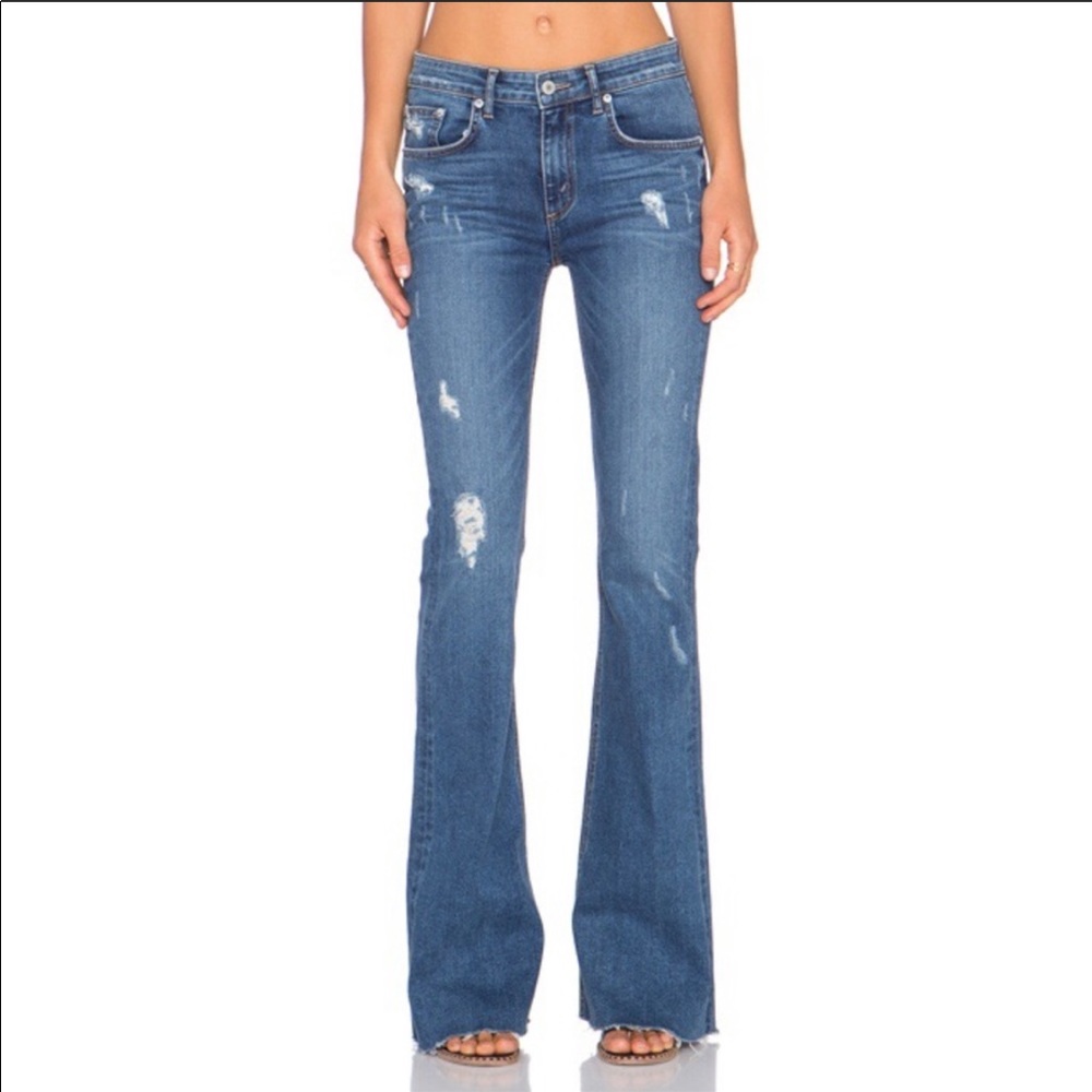 Tularosa Penelope flare mid rise
